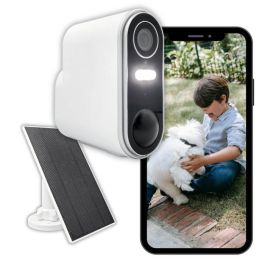 Konyks AAACF47440 Cámara de vigilancia exterior inalámbrica con panel solar Camini Air 2 Solar