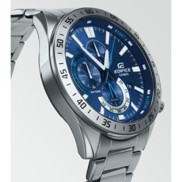 Casio Edifice Reloj de acero inoxidable gris