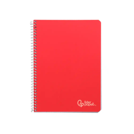 Liderpapel Cuaderno Espiral A5 Witty Tapa Dura 80 Hojas 90gr Cuadro 3mm Colores Surtidos