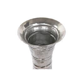 DKD Home Decor Jarrón Moderno Dorado Plateado 24 x 67 x 24 cm (2 Unidades)