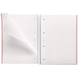 Miquelrius Cuaderno espiral Emotions A4, tapa forrada, 80 hojas 90g/m², microperforado, cuadro 5 mm
