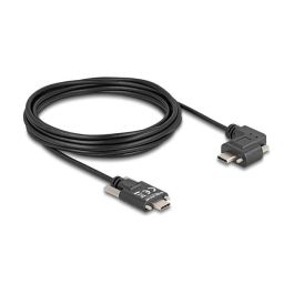 DeLOCK Cable USB 2.0 USB-C a USB-C Macho Acodado Izq./Der., PD 3.0 60W, 5m, Negro Precio: 38.78999971. SKU: B1B9F9YW25