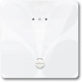 Medisana BS 412-99658 Báscula de Baño Electrónica Conectada Medidor de Impedancia Masa Muscular y Ósea Máx. 180 kg Precio: 33.94999971. SKU: B19FGVWPLX