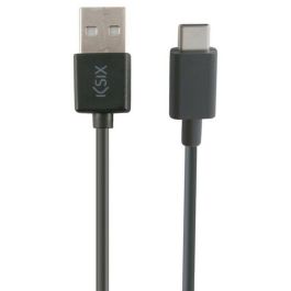Cable USB-C a USB KSIX 3 m Negro Precio: 5.68999959. SKU: S1902431