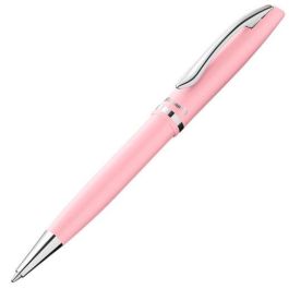 Pelikan Bolígrafo Jazz Pastel, de Metal, Color Rosa, Tinta Azul 1mm, Punto Mediano, Mecanismo de Giro, Incluye Caja de Regalo Precio: 9.89000034. SKU: B1CKSHL8FV