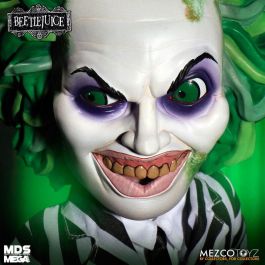 MEZCO TOYZ Figura articulada parlante Beetlejuice 38cm - 7 frases en inglés