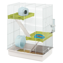 Ferplast Jaula Roedores Hamster Tris para Hámster y Pequeños Roedores, Espaciosa y Segura Precio: 66.50000038. SKU: B12BCRADDG