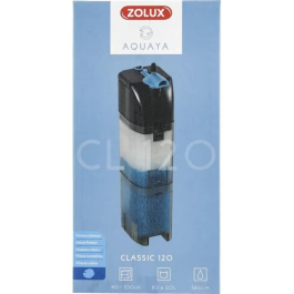Zolux Filtro Interior Classic ZOL3336023265278 para Acuarios de 80 a 120 L Caudal 580 L/h 6W