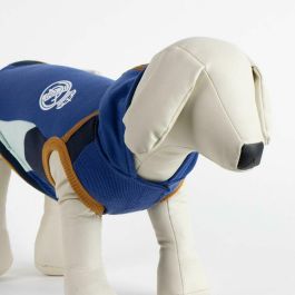 Real Madrid Sudadera Forro Polar Cerdá para Perro, Talla M, Azul