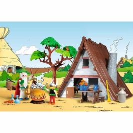 Playmobil 71828 Astérix: La Casa de Astérix, Set Cabaña Desmontable con Figuras (Astérix, Panorámix) y Accesorios, Edad +5 años