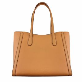 Bolso Mujer Michael Kors Leida Marrón 40 x 28 x 11 cm