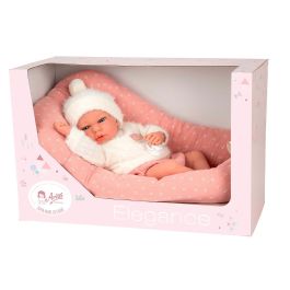Muñecas Arias Muñeca de Peso Elegance Andie Rosa con Cojín 40 cm (+3 años) Muñecas Arias Muñeca de Peso Elegance Andie Rosa con Cojín 40 cm (+3 años)
