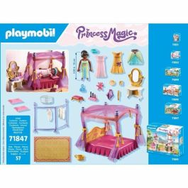 Playmobil 71847 Habitación con Vestidor Princesa Accesorios de Moda Juego de Rol a partir de 4 años Plástico y Tela 148cm