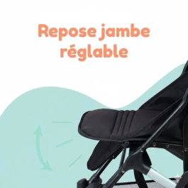 Bambisol Cochecito Yuko City - Ultra Compacto - Gris - Desde Nacimiento hasta 36 Meses