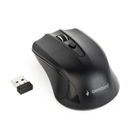 Gembird MUSW-4B-04 Ratón Inalámbrico RF Óptico Ambidextro Oficina 1600 DPI 4 Botones Negro