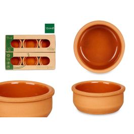 Set 6 Cazuelas Barro 8 Cm Color Marron La Dehesa (10 Unidades)