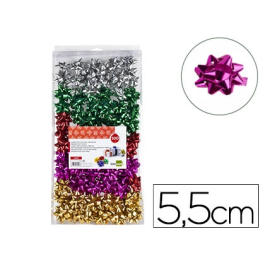 Liderpapel Lazos Fantasía Medianos Metalizados Colores Surtidos para Regalos Precio: 6.50000021. SKU: B14ZRE283G