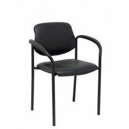 Silla Piqueras Y Crespo Villalgordo Confidente Brazos Fijos Chasis Negro Asiento Y Respaldo Tapizados Similpiel Negro Precio: 157.49999969. SKU: B1GYADFKDQ