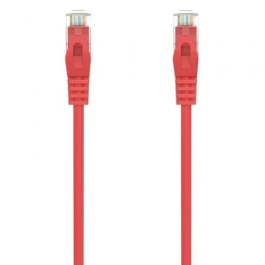 AISENS - CABLE DE RED LATIGUILLO RJ45 LSZH CAT.6A 500 MHZ UTP AWG24, ROJO, 1.0M Precio: 1.49999949. SKU: B1JHMNPYJW