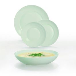 Luminarc Vajilla Opal Apy Paradise Verde 18 Piezas para 6 Personas - Vidrio Templado Resistente y Apilable Precio: 27.89000027. SKU: B1B7Q56XFY