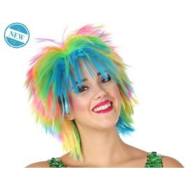 Peluca Punky Multicolor 130 gr - Accesorio para Disfraces de los 80, Carnaval y Fantasía Precio: 4.49999968. SKU: B123DV452L