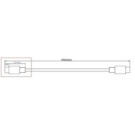 MicroConnect USB-C 3.2 Gen 2 Cable, 1m for HP Docking stations MicroConnect USB-C 3.2 Gen 2 Cable, 1m for HP Docking stations