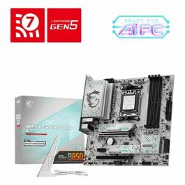MSI B850M GAMING PLUS WiFi Placa Base micro ATX AMD B850 Zócalo AM5 DDR5 Compatible Ryzen 7000/8000/9000 Series Wi-Fi 7 5 Gigabit Ethernet Precio: 208.5000005. SKU: B157Q3YV6L