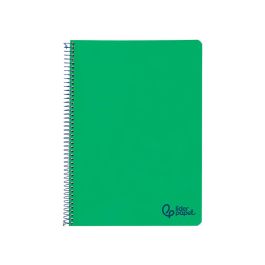 Cuaderno Espiral Liderpapel A4 Wonder Tapa Plastico 80H 90 gr Pauta Ancha 3,5 mm Con Margen Color Verde Oscuro Cuaderno Espiral Liderpapel A4 Wonder Tapa Plastico 80H 90 gr Pauta Ancha 3,5 mm Con Margen Color Verde Oscuro