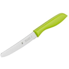 WMF 1896489990 Juego de Cuchillos de Mesa 3201007284, Acero Inoxidable, Mango Multicolor, Ergonómico, 6 Piezas, 11 cm
