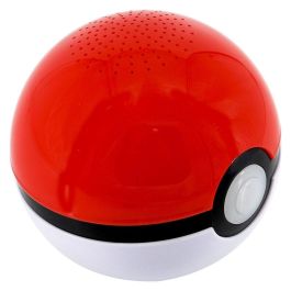 Madcow Entertainment Altavoz Bluetooth Pokéball Pokémon con USB, micro SD y batería recargable