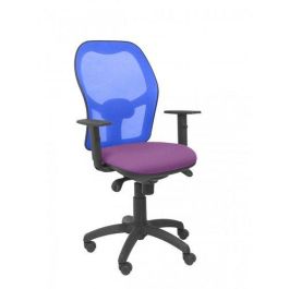 Silla Piqueras Y Crespo Jorquera Brazos Regulables Mecanismo Sincro Con Regulador De Tension Respaldo De Malla Azul Y Asiento Tapizado Bali Lila Precio: 319.50000027. SKU: S5702757