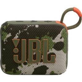 JBL JBLGO4SQUAD Altavoz Bluetooth Ultraportátil, 4.2W, Camuflaje, IP67 Resistente al Agua y Polvo