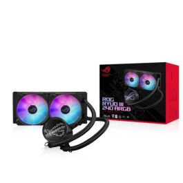 Sistema de Refrigeracion Liquida Asus para Cpu Rog Ryuo Iii 240 Argb,Oled de Color,Aura Sync Rgb,Ventiladores de Radiador Rog de 240 Mm Sistema de Refrigeracion Liquida Asus para Cpu Rog Ryuo Iii 240 Argb,Oled de Color,Aura Sync Rgb,Ventiladores de Radiador Rog de 240 Mm