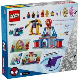 LEGO 10794 Marvel Spidey y sus Super-Amigos: Cuartel General Arácnido del Equipo Spidey, Set de Construcción, 193 piezas