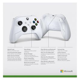 Microsoft Xbox Wireless Controller Inalámbrico Blanco para Xbox Series S X One S X One, Bluetooth USB
