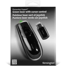 Kensington Presentador Inalámbrico USB con Puntero Láser Verde y Alcance de 45M