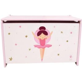 Fun House AUC3700057134815 Caja de madera temática Bailarina para almacenamiento infantil - H.40 x L.58 x D.36 cm Precio: 81.58999992. SKU: B13TZAQK8B