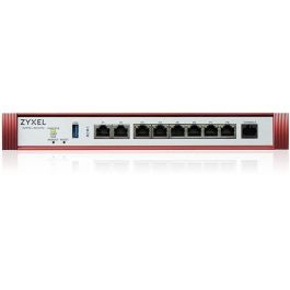 Zyxel USG FLEX 200H Cortafuegos Hardware 5 Gbit/s, VPN 1.2 Gbit/s, IPS/IDS 2000 Mbit/s, USGFLEX200H-EU0101F