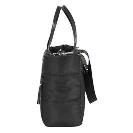 Bolso Moos Negro Acolchado Negro (54 x 31 x 17 cm)