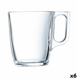 Taza Mug Arcoroc Voluto Transparente 250 ml (6 Unidades) Precio: 21.7195. SKU: B1F9KWAXAT