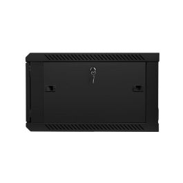 Lanberg WF01-6606-10B Armario Rack 6 Unidades 600x600x368mm Montaje en Pared, IP20, 60kg Carga Máx, Autoensamblaje