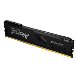 Memoria Kingston Fury Beast Black Ddr4 32Gb (Kit 2) 3200Mhz Cl16 1Gx8 - KF432C16BB1K2/32