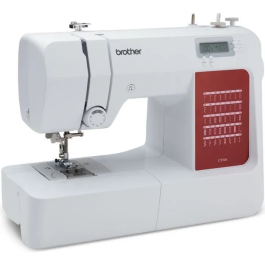 Brother CS10s Máquina de Coser Electrónica con 40 Puntadas y Enhebrado de Agujas, Pantalla LCD, Blanco Precio: 187.89000032. SKU: B1JDXD3SGX