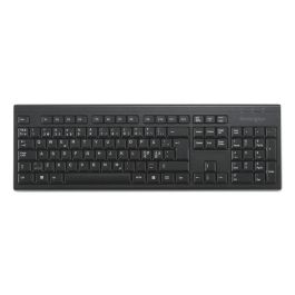 Kensington Teclado Inalámbrico KB150 EQ con Plástico Reciclado PCR, Cifrado AES, Ideal para Empresas