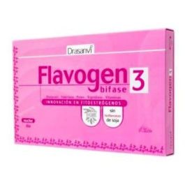 DRASANVI Flavogen Bifase 3 60 Cápsulas Día y Noche con Polen, Shatavari, Valeriana y Triptófano Precio: 28.8999997. SKU: B1BKZBBMJD