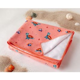 KioKids Toalla de Playa para Bebés Microfibra Tortugas Coral 75x150 cm Secado Rápido Absorbente con Bolsa Precio: 6.99886748. SKU: B15MG78AZB