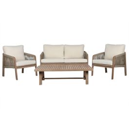 Muebles de Jardín Home ESPRIT Marrón 138 x 79 x 83 cm 138 x 79 x 65 cm (4 Piezas) Precio: 1132.49999973. SKU: B1FQR2V8JM