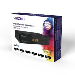 STRONG SRT 7030 Descodificador Satélite HD Negro DVB-S DVB-S2 Sintonizador Digital