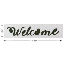 Cartel De Bienvenida - Decoración para el Hogar en Color Gris Precio: 6.50000021. SKU: S1123184