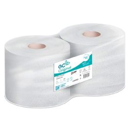 GC Bobina Industrial Gofrado Celulosa 2 Capas 1500-450M, 230 mm x Ø76 mm, Pack 2 Unidades, Blanco Precio: 31.50000018. SKU: S8408252
